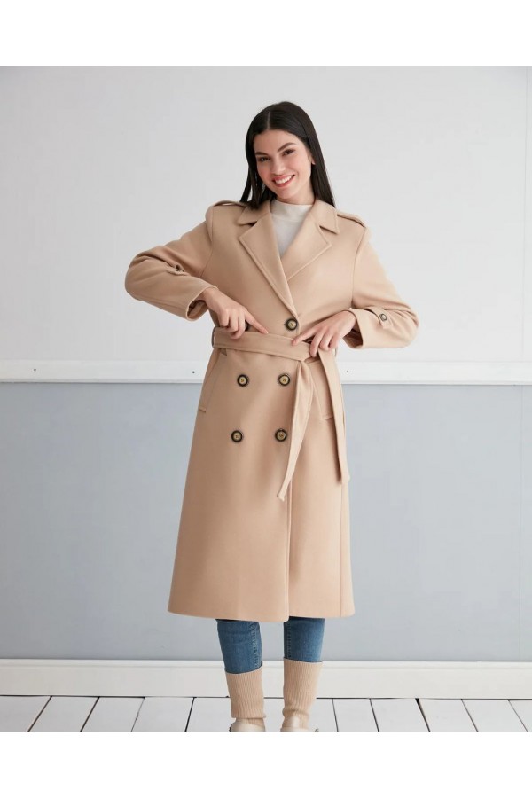 ÖN BAĞLAMALI KUŞAKLİ KAŞE KABAN 