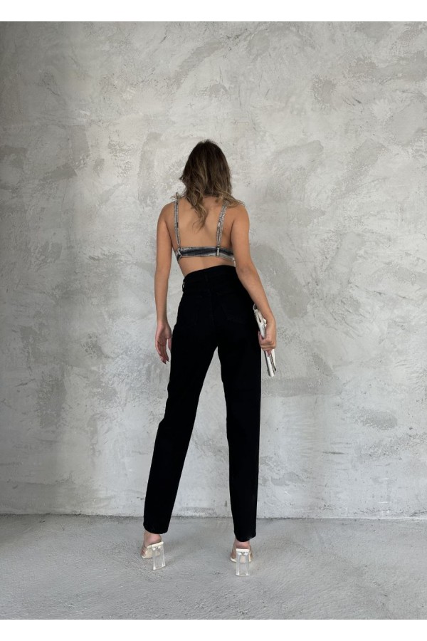 MOM FIT YÜKSEK BEL KOT PANTOLON