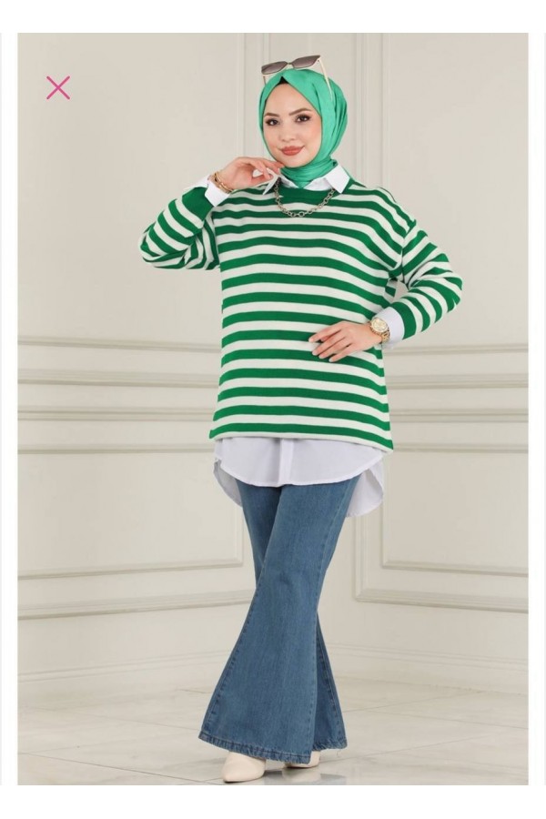 CİZGİLİ KAZAK BENETTO