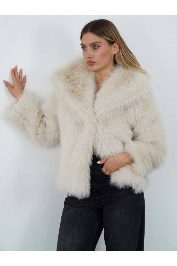 ARA BOY LOLİTA KÜRK (ASTATRLİ) BEJ