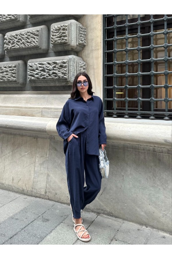 TANSEL MODAL ŞALVARLİ TAKİM